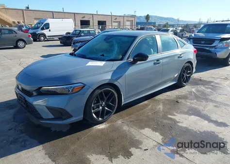 2022 Honda Civic Sport from USA, damaged, VIN 2HGFE2F55NH601435